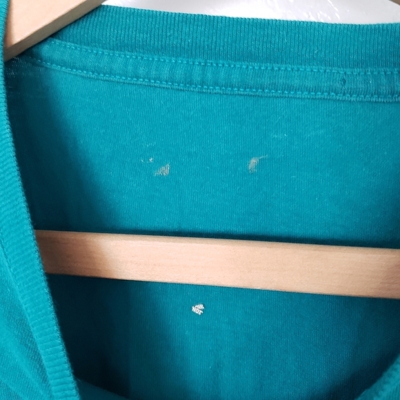 The North Face Men's Small Teal Blue Short Sleeve T-shirt Passion for Slashin' - Picture 4 of 6